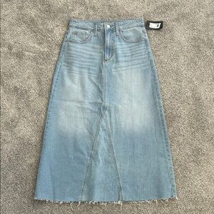 Joe's Jeans Daria Denim Maxi Skirt